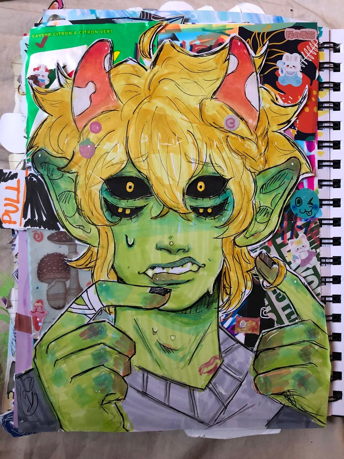 Custom Shoulder-Up Drawing