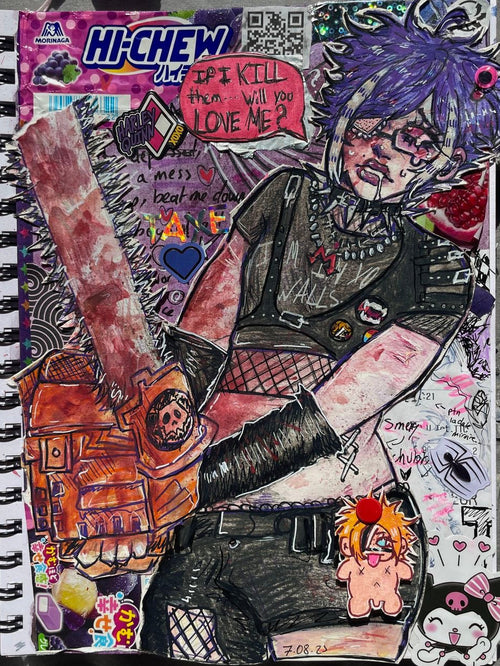 Custom Sketchbook Page